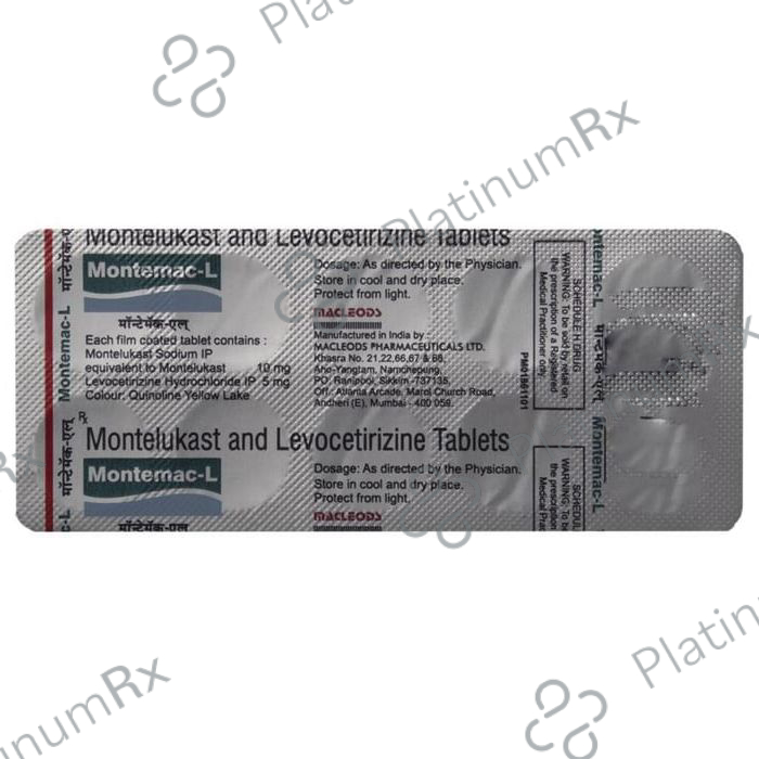 Montemac L 5/10mg Tablet 10s