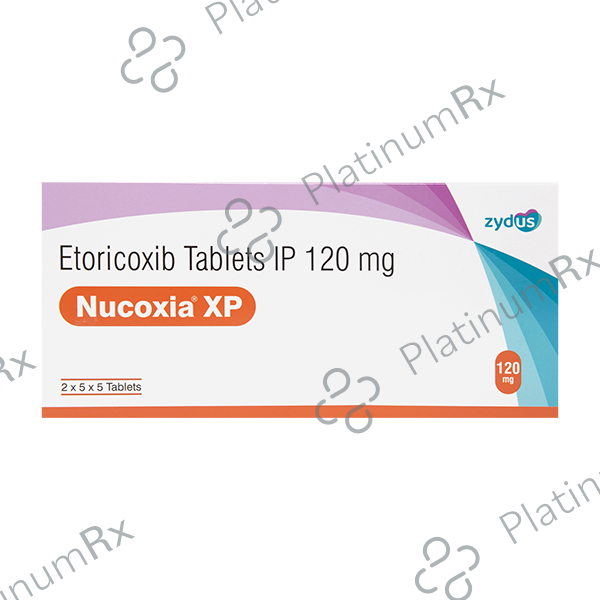 Nucoxia XP 120mg Pack Tablet 5s