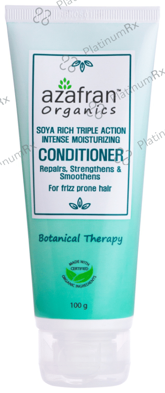 Azafran Organics Soya Rich Triple Action Intense Moisturizing Conditioner