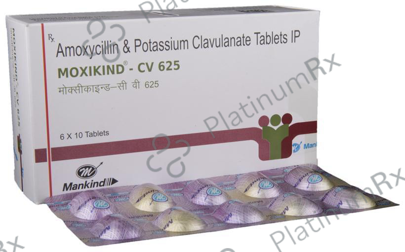 Moxikind CV 625mg Tablet 10s