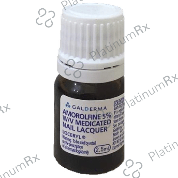 Loceryl 5% Nail Lacquer 1s