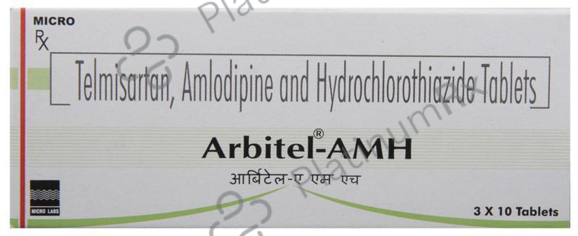 Arbitel AMH 5/12.5/40mg Tablet 10s