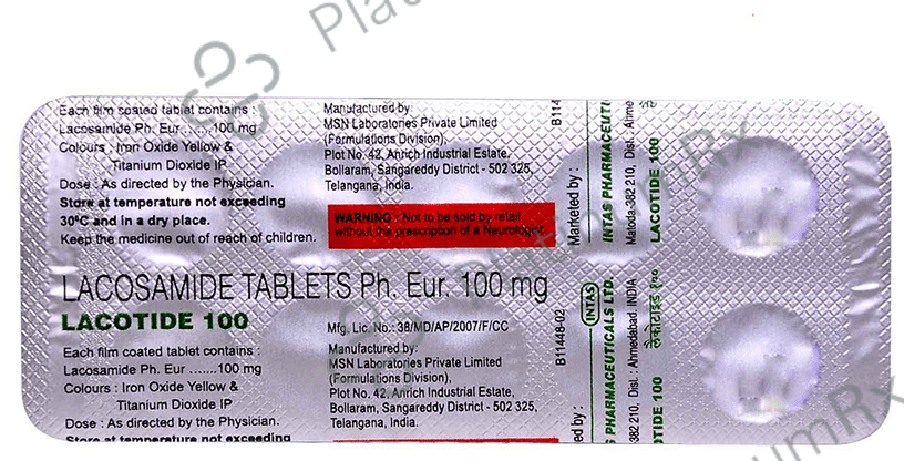 Lacotide 100mg Tablet 10s
