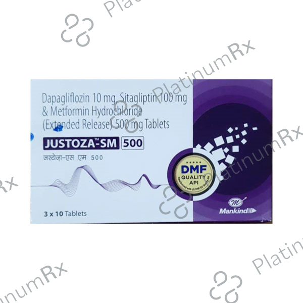 Justoza SM 10/100/500mg Tablet 10s