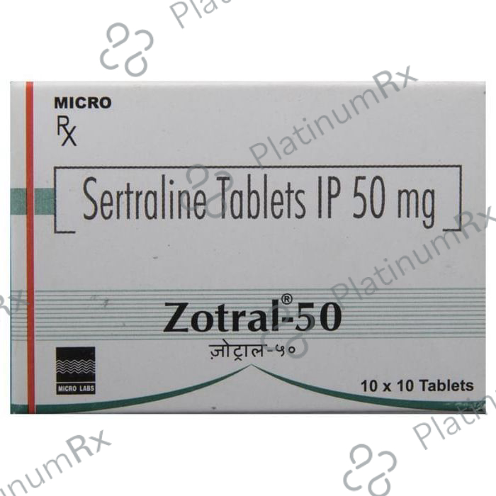 Zotral 50mg Tablet 10s