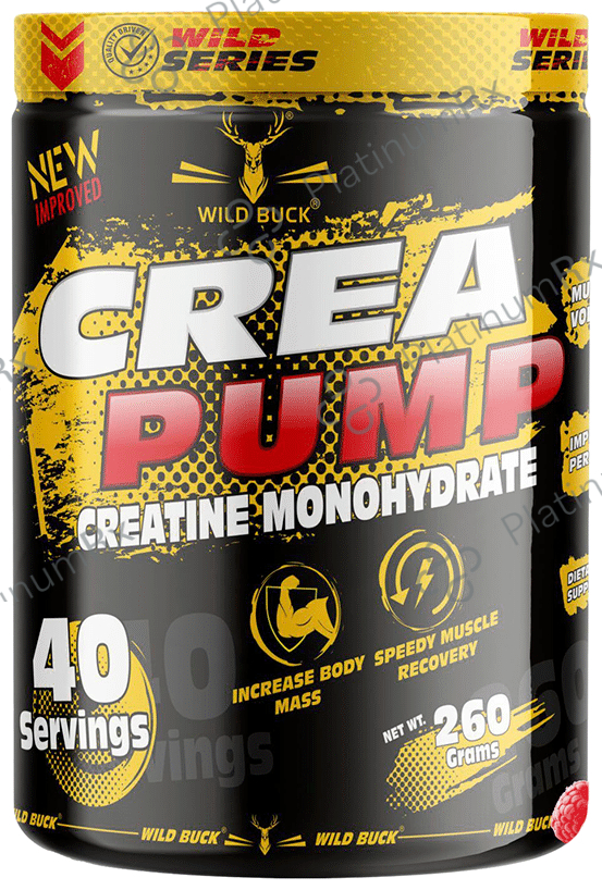 Wild Buck Crea Pump Creatine Monohydrate Wild Berries