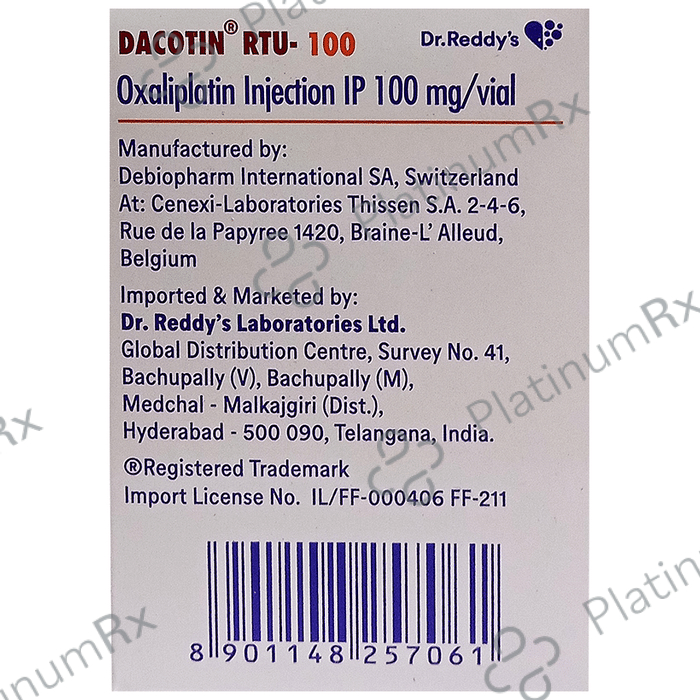 Dacotin RTU 100 Injection