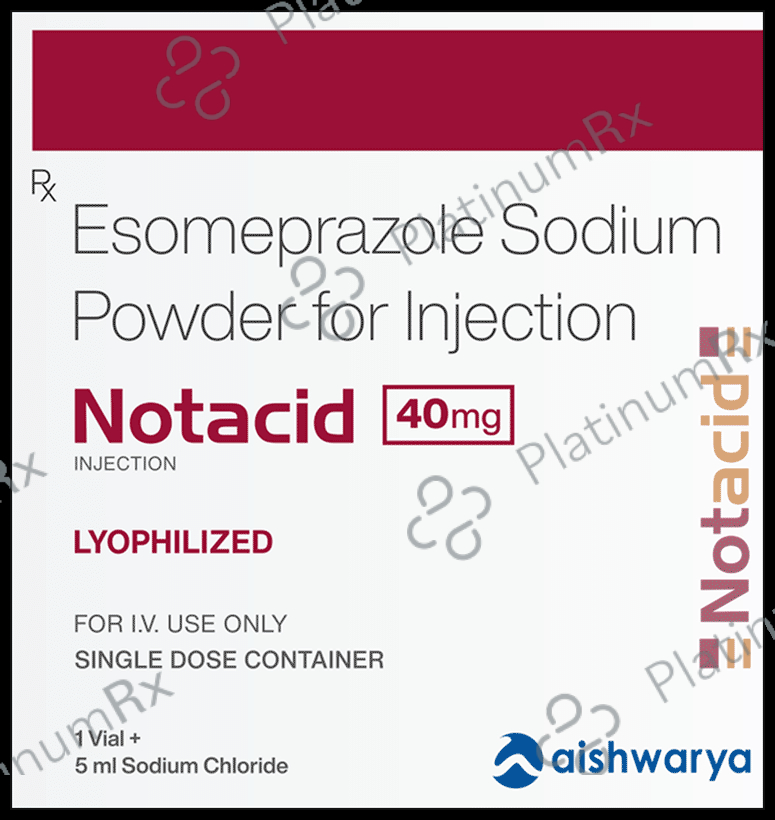 Notacid 40mg Injection