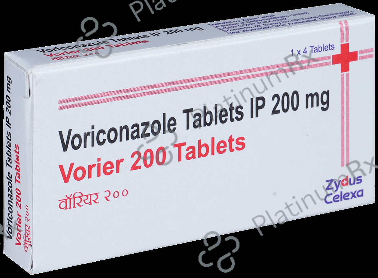 Vorier 200mg Tablet 4s