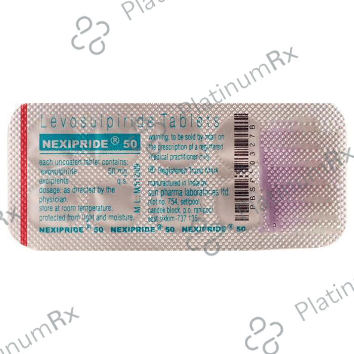 Nexipride 50mg Tablet 10s