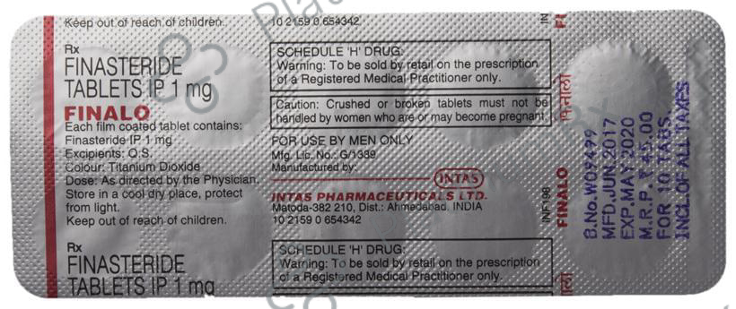Finalo 1mg Tablet 10s