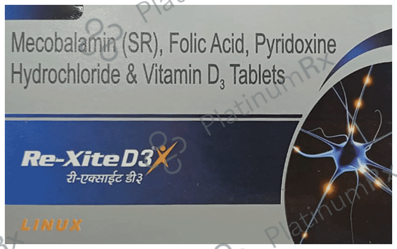 Rexite D3 Tablet 15s