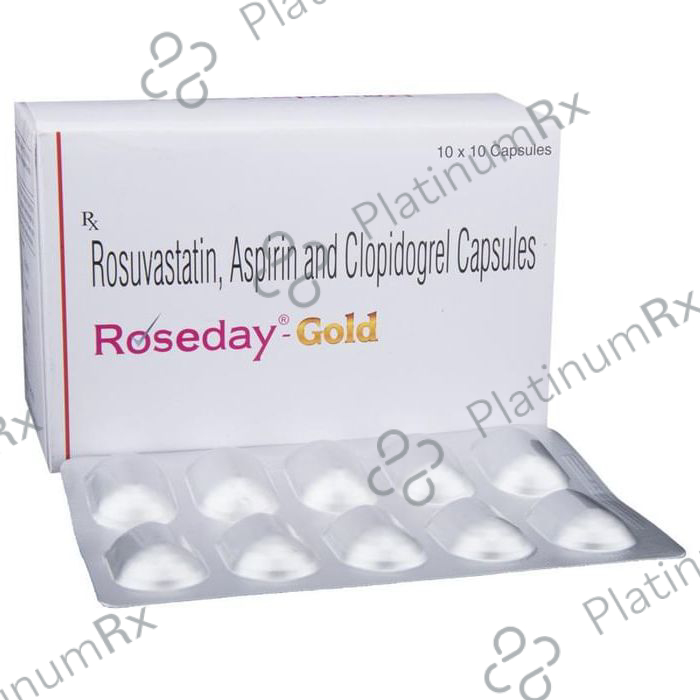 Roseday Gold 75/10/75mg Capsule 10s