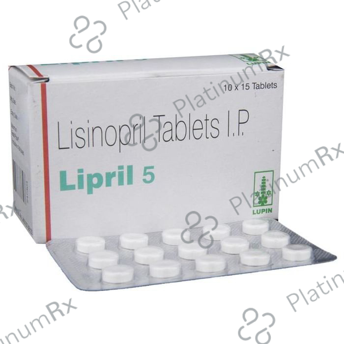 Lipril 5mg Tablet 15s