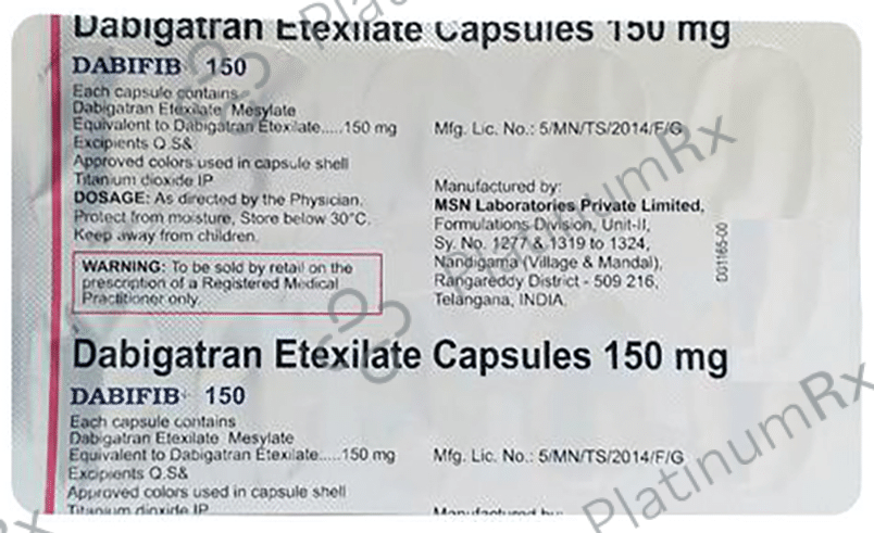 Dabifib 150 Capsule