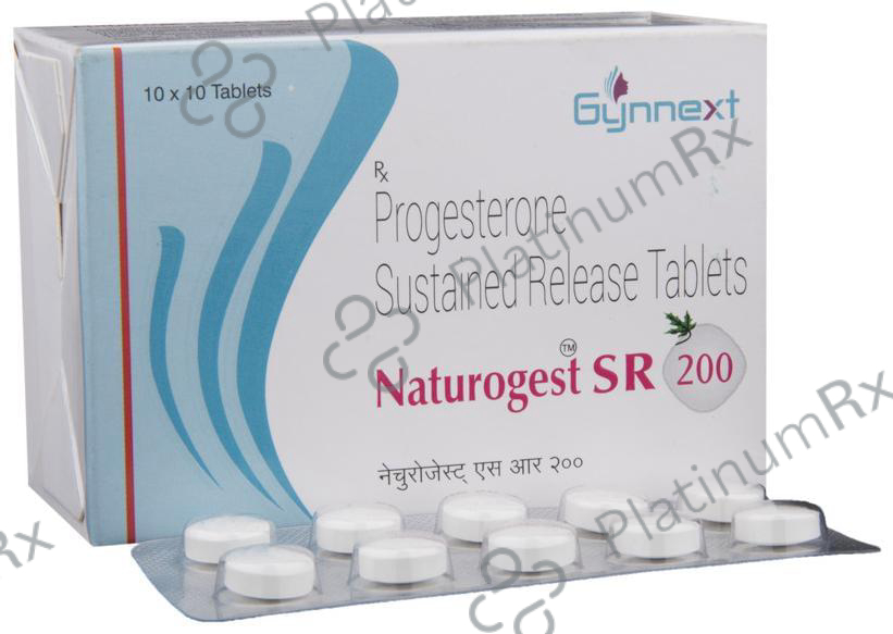 Naturogest SR 200mg Tablet 10s
