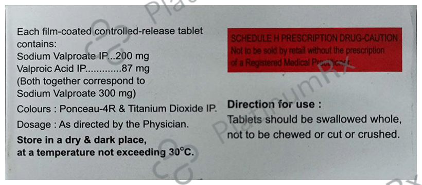 Valprid CR 300 CR 200/87mg Tablet 15s
