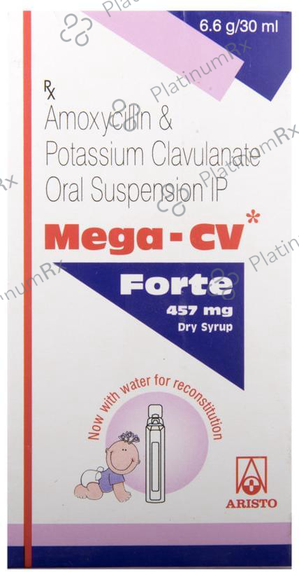 Mega CV Forte 457mg Dry Syrup 30ml