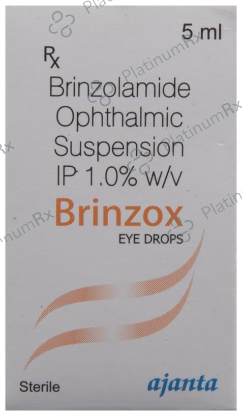 Brinzox 1% Ophthalmic Suspension 5ml