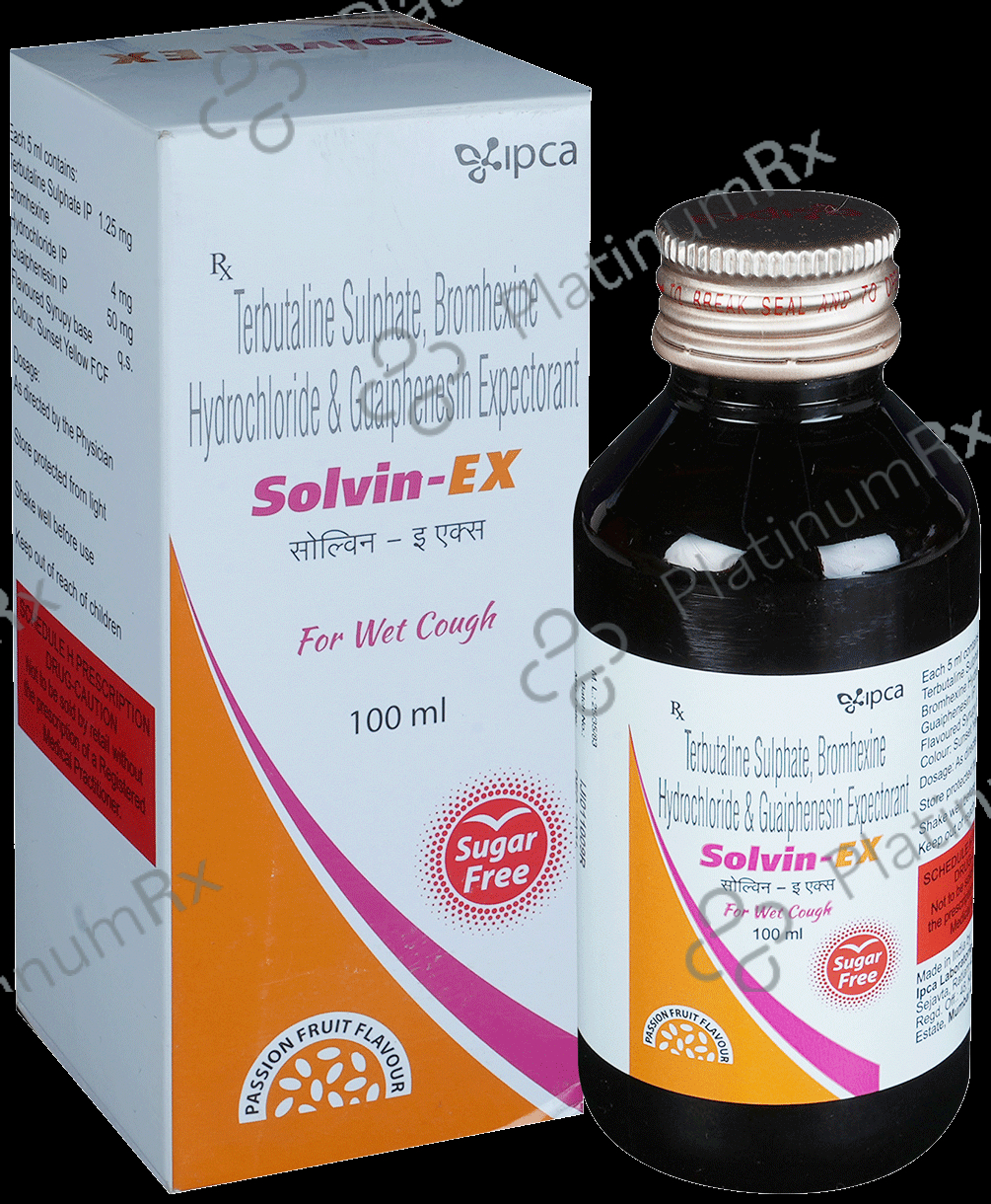 Solvin EX Passion Fruit Expectorant 100ml