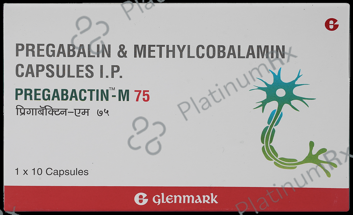 Pregabactin M 750mcg/75mg Capsule