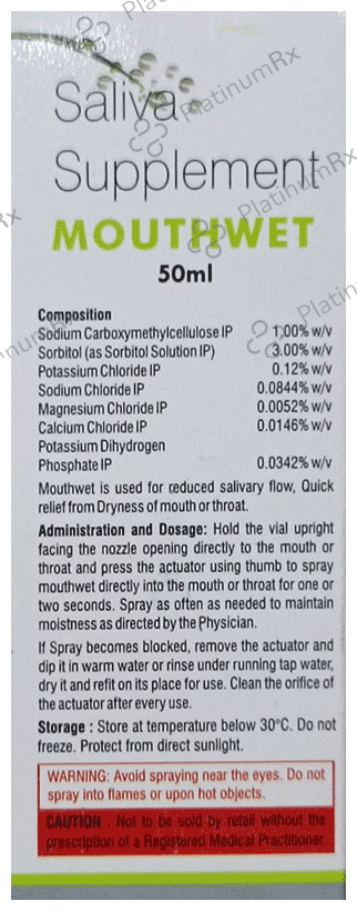 Mouthwet Mouth Spray