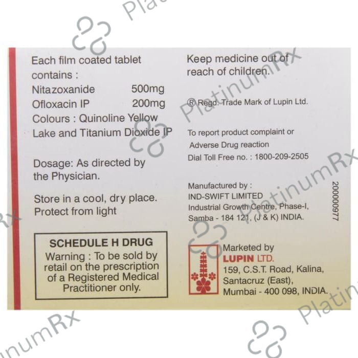 Nizonide-O Tablet