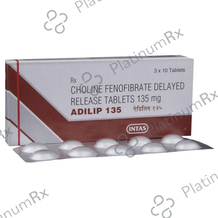 Adilip 135mg Tablet DR 10s