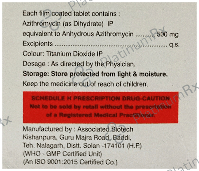 Aziplus 500 Tablet