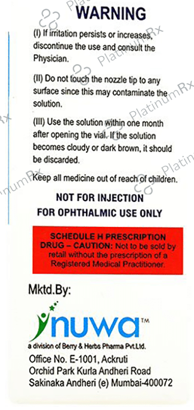 Symhylo 1% Eye Drop
