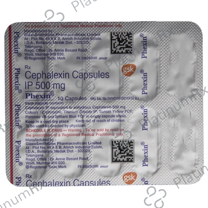 Phexin 500mg Capsule 10s