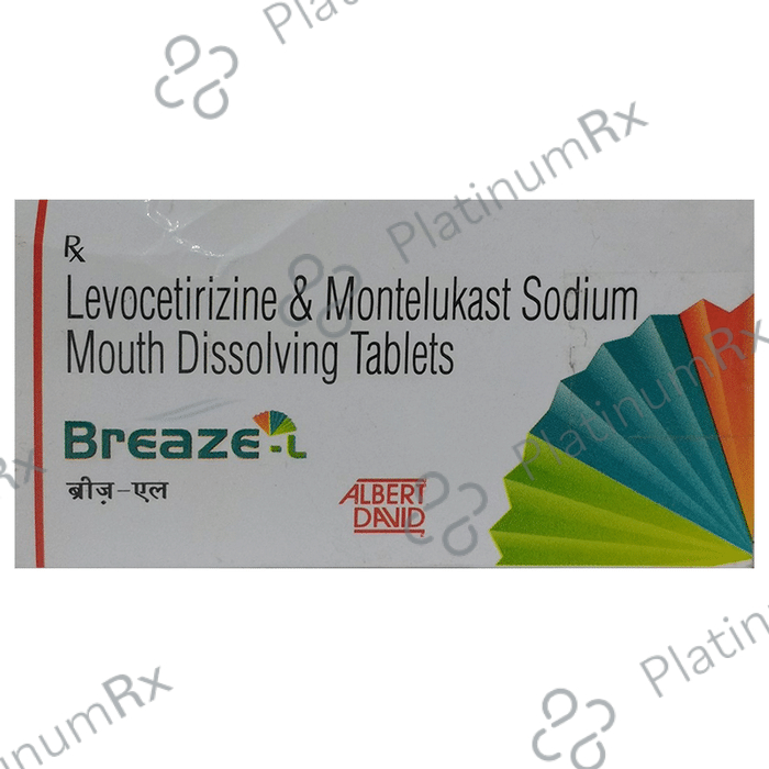 Breaze L 5/10mg Tablet 10s