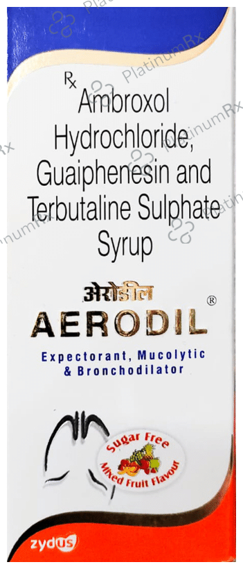 Aerodil Expectorant Sugar Free Mixed Fruit 100ml