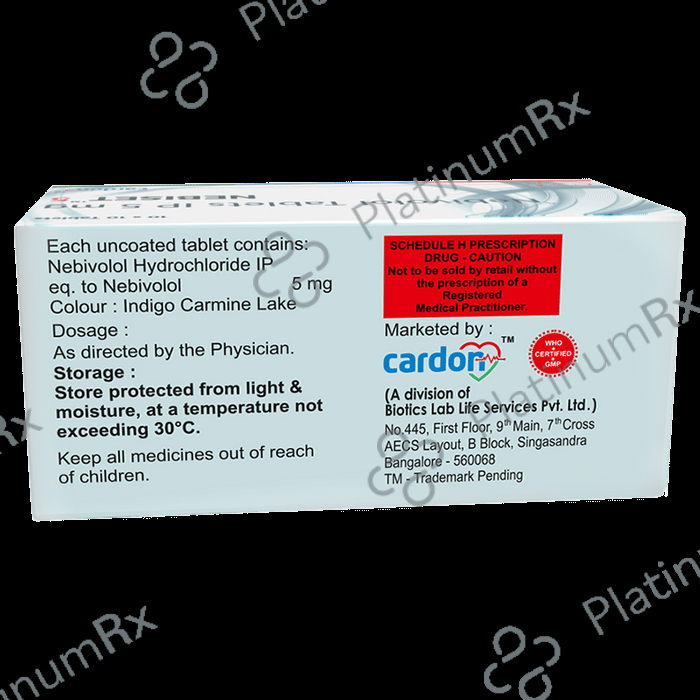 Nebiset 5mg Tablet
