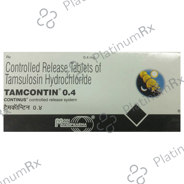 Tamcontin 0.4mg CR Tablet 10s