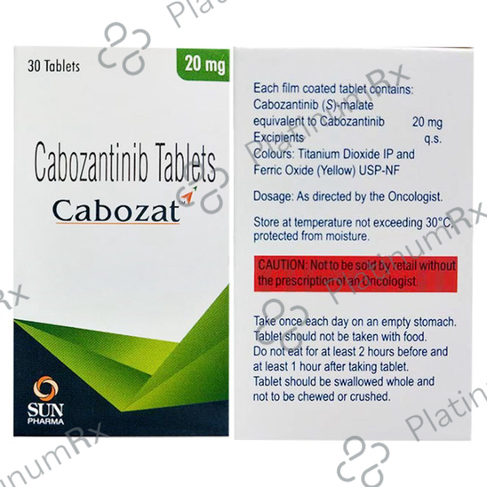 Cabozat 20mg Tablet