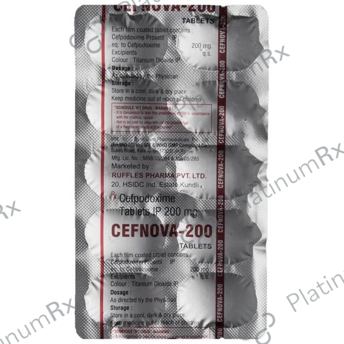 Cefnova 200 Tablet