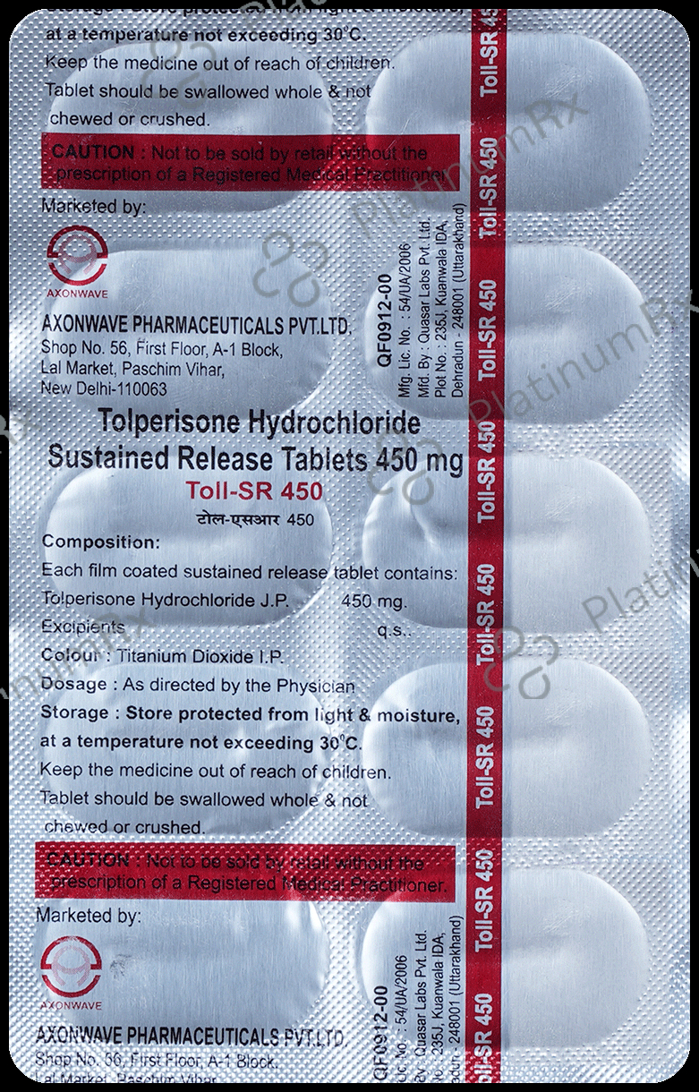 Toll-SR 450 Tablet