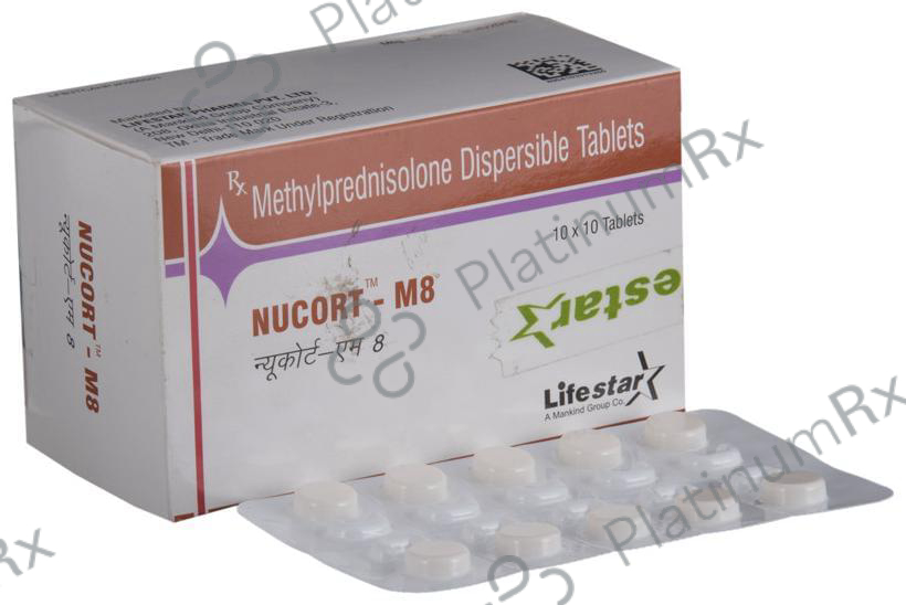 Nucort M 8mg Tablet DT 10s