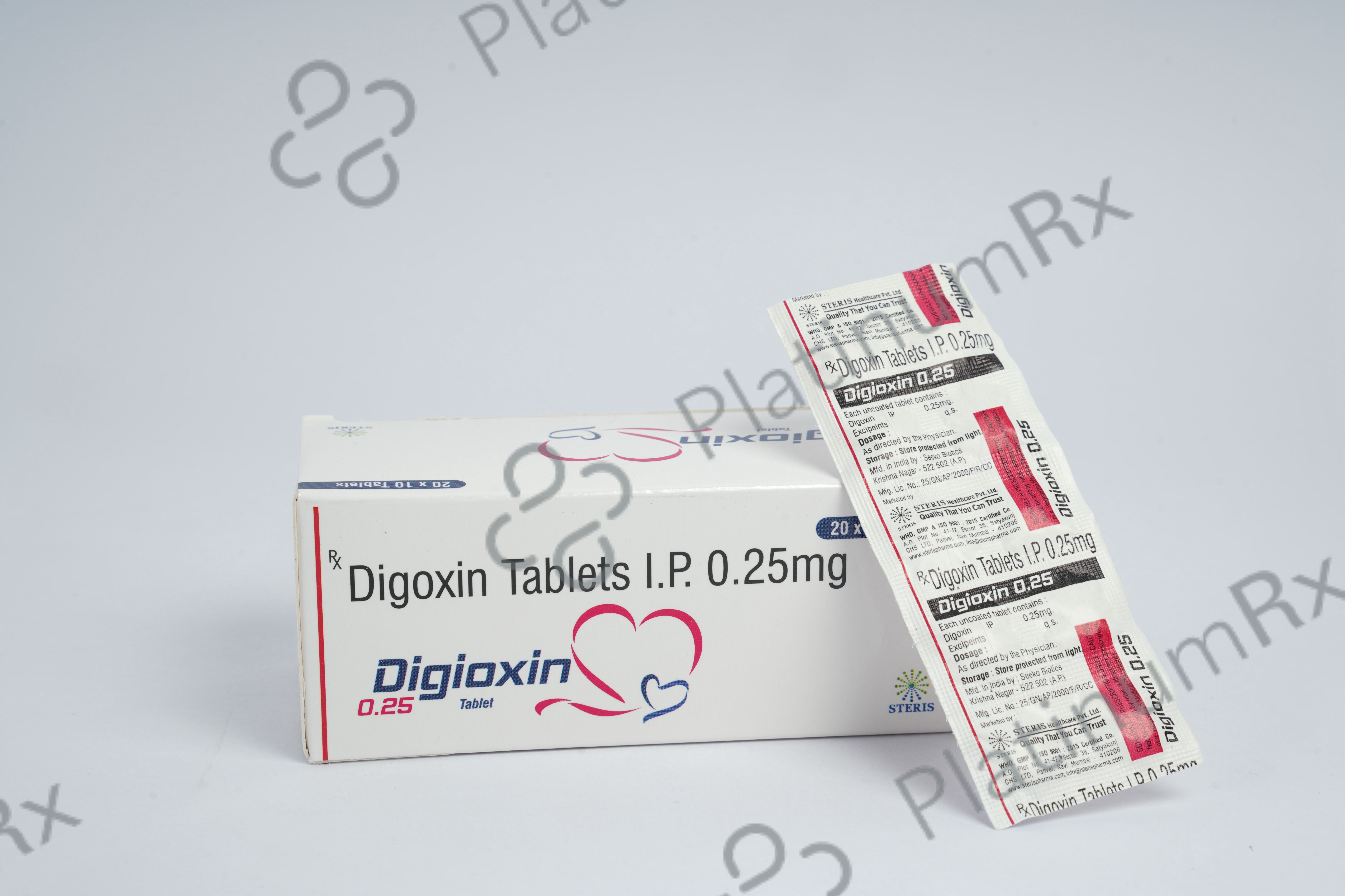 Digioxin 0.25mg Tablet 10s
