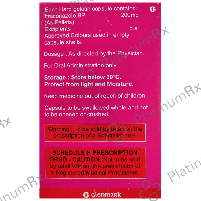 Candipraz 200mg Capsule 10 Capsule