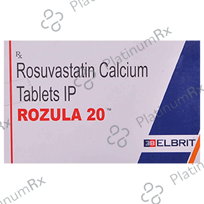 Rozula 20mg Tablet 10 Tablet