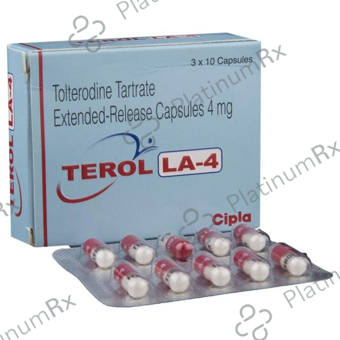 Terol LA 4mg Capsule ER 10s