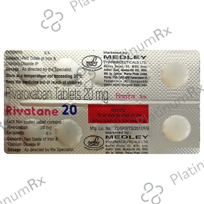 Rivatane 20 Tablet
