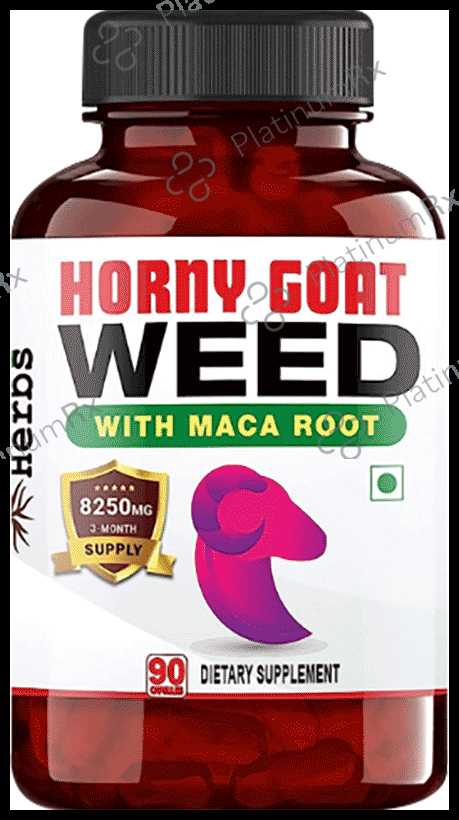 Humming Herbs Horny Goat Weed with Maca Root Capsule