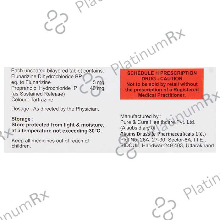 Zinepra 5/40mg Tablet SR 10s