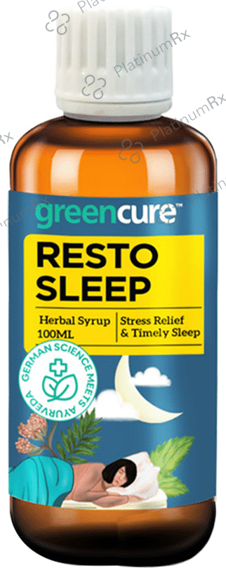 Green Cure Resto Sleep Herbal Syrup