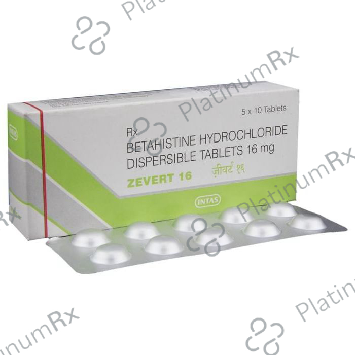 Zevert 16 Tablet DT