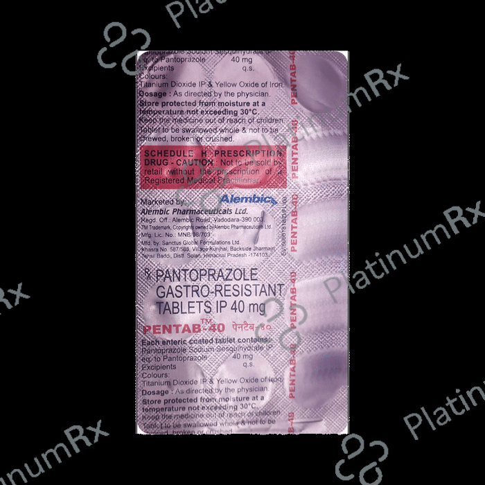 Pentab 40 Tablet 10 Tablet