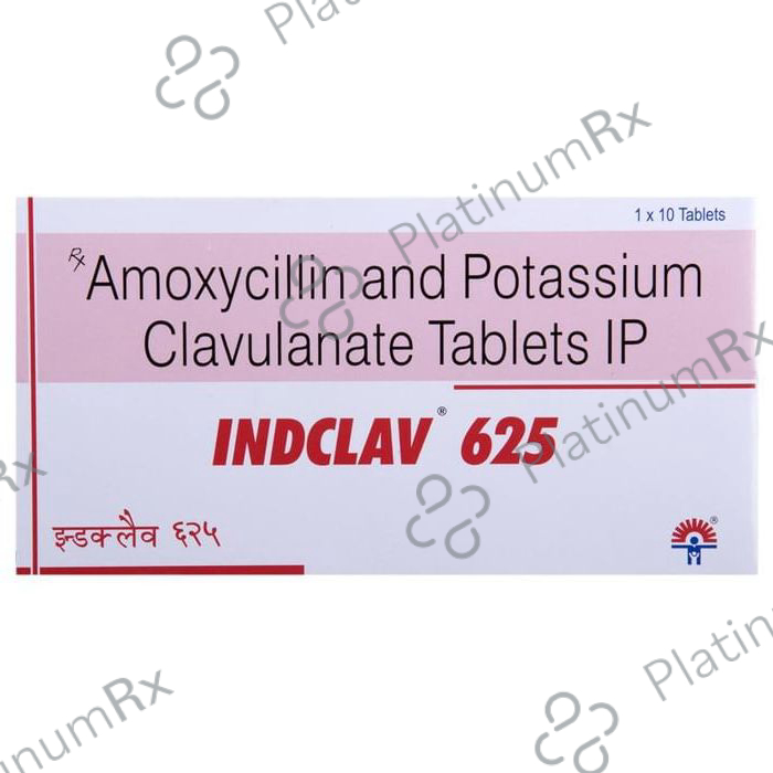 Indclav 625mg Tablet 10s